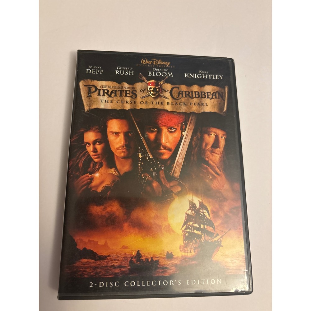 Pirates of the Caribbean The‎ Curse of the Black Pearl 2 Disc Collector's